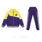 Kindergarten Uniforms Spring and Autumn Clothes Children's Sports Class Uniforms Primary School Uniforms College British Purple Three-piece Suit