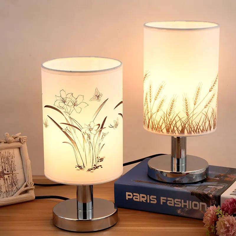 Solid Wood Bedroom Bedside Creative Decorative Table Lamp Warm Bedside Night Light