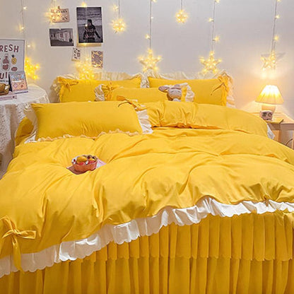 Duvet Cover Set Painting Bed 4pcs Bedding Sets Queen Size Bedding Set Comforter Bed Mattress