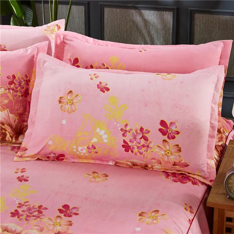 48*74cm Pillow Cover Bedroom Bedding Two-piece Set Plus Size Thickened Student Dormitory Pillow Core Cover