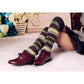 Ethnic White Socks Autumn and Winter Piles Piles Socks Korean Edition Tide Socks  Leg Warmers