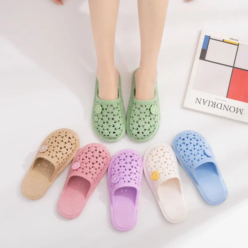 Female Summer Lazy Casual Fashion Home Outdoor Beach Students Breathable Sandals and Slippers
