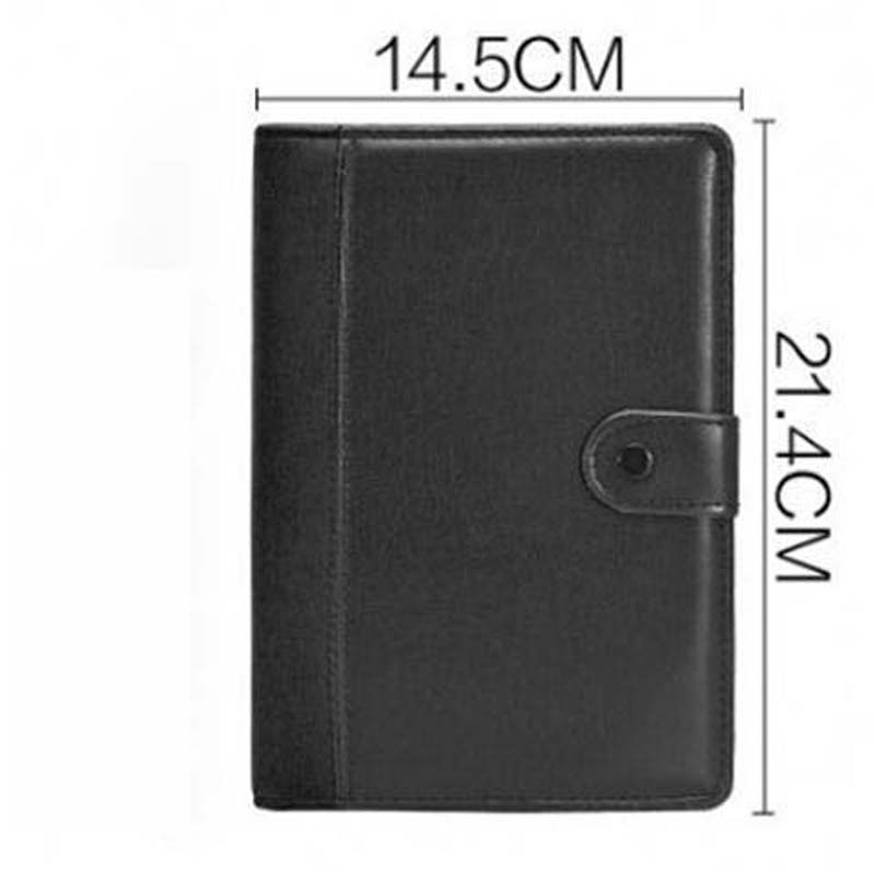 Business Notebook Stationery A5 Leather Creative Buckle Notepad Retro Thick Notebook