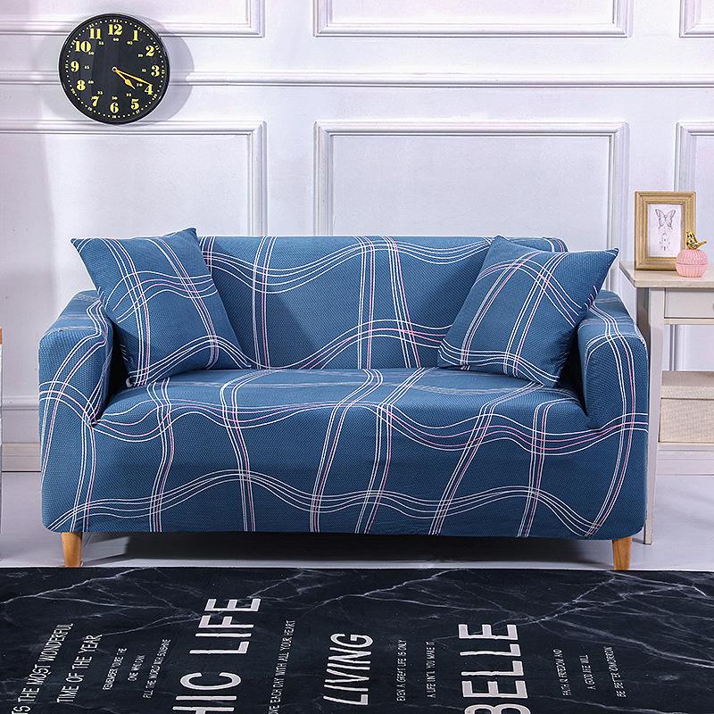 Stretch Sofa Cover Elastic All-inclusive Soaf  Slipcovers  Couch Case for  Sectional Sofa Sofa Case Dust Protection