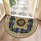 Semi-circular Home Carpet Pad Door Door Mat Anti-skid Water Absorbing Bathroom