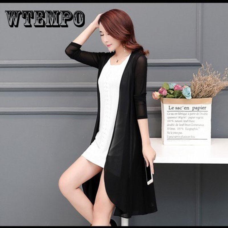 Women Summer  Chiffon Blouse Comfortable Sun Protection Clothing Elegant Women Chiffon Blouse