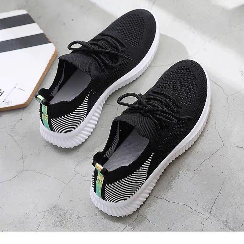 Spring White Shoes Women's Shoes Breathable Sports Mesh Wild Summer Thin Hollow Blank Shoes