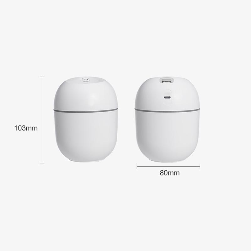 Humidifier Air Purifiers  Ultrasonic Air Humidifier Mini Portable Essential Oil Aromatherapy Diffuser for Home Office Car
