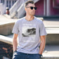 Men's Summer Printed Round Neck Pullover Versatile Summer Casual Loose Short Sleeve Men's Top Thin T-Shirt