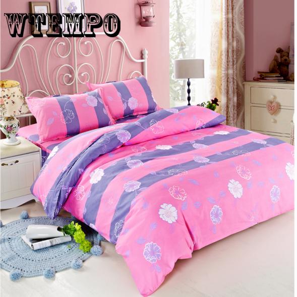 Home Textile Cartoon Kids Bed Linens Duvet Cover Pillowcase Boy Kid Teen Girl Bedding Sets