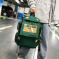 Backpack Men and Women Casual Simple Backpack Trend Personality Student School Bag Travel Bag