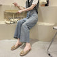 Summer Sandals Women's Outer Wear Soft Bottom Non-slip Solid Color Slippers