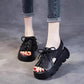 All-match Sandals Summer Sandals Female Fish Mouth Shoes Thick-soled Roman Shoes Trifle Sandals, Women Shoes