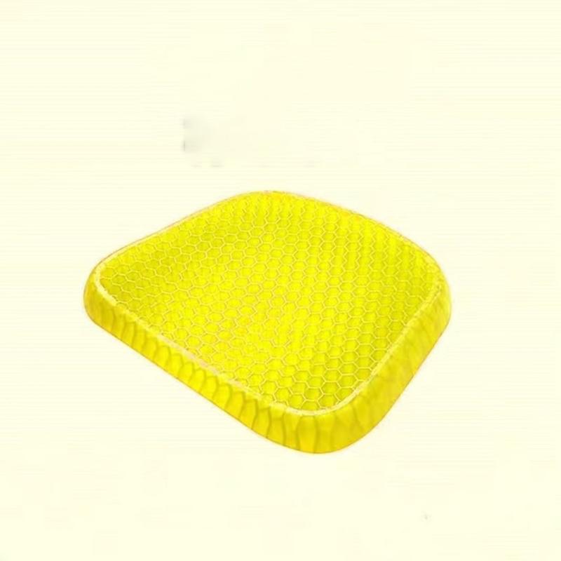 Ice Pad Gel Cushion Office Sedentary Artifact Honeycomb Gel Tail Vertebra Decompression Pad Beautiful Buttocks Student Chair Cushion Fart Pad