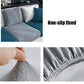 1/2/3/4 Seats Stretch Sofa Cushion Cover for Pet Kids Waterproof Furniture Protector  Spandex Washable Removable Slipcover