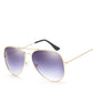 WTEMPO Ocean Lens Sunglasses Women   Retro Metal Driver Fishing Sun Glasses For Women UV400 Eyewe