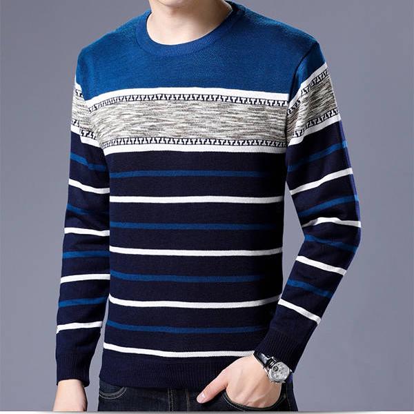 Fashion Men's Sweater Male Winter Mens Sweaters Slim Fit Pullover Men Knitwear Pull Homme Sweaters