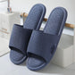 Simple Bread Bottom Slippers Japanese Comfortable Couple Bathroom Slippers Soft Bottom Non-slip Sandals and Slippers for Men and Women Home Sandals