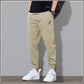 Youth Multi-pocket Overalls Loose Feet Tightened Sweatpants Sports Pants Men's Spring and Autumn Large Size Casual Trousers