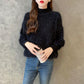 Round neck Long Wool Sweater Autumn and Winter Loose Slimming Bottoming Shirt Long Sleeve Fashion Sweater Women