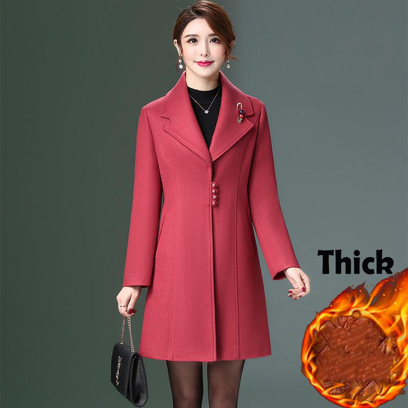 Fashion Long Sleeve Women Coats L-5XL Casaco Feminino Cardigan 2019 Autumn Winter Slim Outerwear
