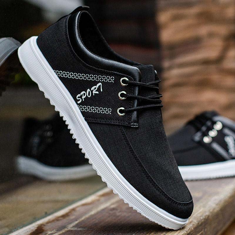 Spring and Summer Canvas Shoes Low-cut Non-slip Casual Shoes Men's Flat Driving Shoes