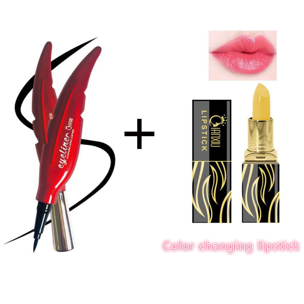 Waterproof, sweatproof, no smudge, eyeliner, eyeliner, not easy to fade, beginner students