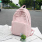 Backpack Fashion Women Oxford Fabric Cute Solid Color Backpack Girls School Bag