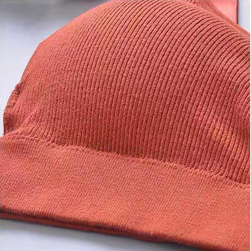 Korean Version of The Anti-glare Fashion Sweet and Sexy Breathable Threaded Sling Beautiful Back Vest Tube Top No Steel Ring Bra