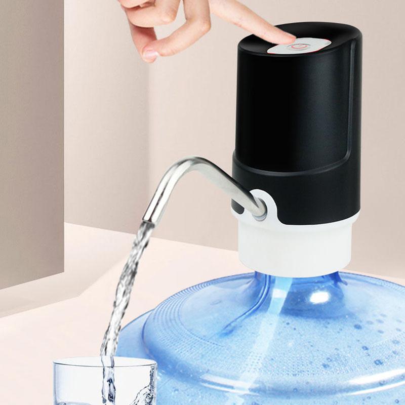 Bottled Water Pump Rechargeable Small Water Dispenser Bucket Water Press Household Pump Mineral Pure Water Electric Water Dispenser
