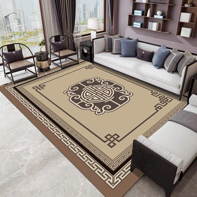 Chinese Classical Living Room Carpet Simple Bedroom Full Bed Blanket Chinese Style Home Coffee Table Blanket Large Area Mat