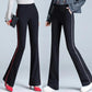 Female Student Sports Flared Trousers Fashion Loose and Versatile High-waist Bottoming Casual Wide-leg Trousers