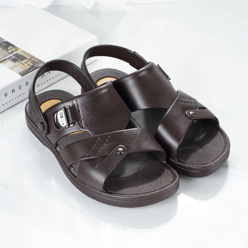 Men's Sandals Summer New Beach Shoes Dual-use Wear-resistant Non-slip Sandals and Slippers