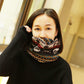 Scarf Women Men Winter Warm Infinity 1 Circle Cable Knit Cowl Neck Scarf Shawl