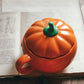 Cartoon Cute Ceramic Pumpkin Cup with Lid Breakfast Cup Dessert Soup Cup Oatmeal Cup Student Water Cup Mug