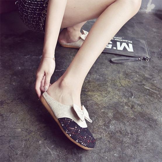 Flat Bottom Slippers Female Summer Sandals Korean Fashion Breathable Slippers