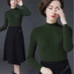 Winter Women's Woolen Sweater  Thickened Warm Turtleneck Sweater Slim Cashmere Sweater Jumper Tops