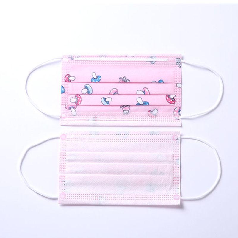 Children's disposable masks 3ply filter protection waterproof breathable anti-foam face masks kids
