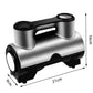 Multifunctional Car Air Pump Preset Tire Pressure Small Car Portable Metal Cylinder Tire Air Pump Fast High-power Air Pump General Purpose