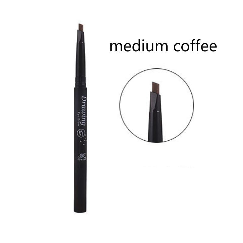 Waterproof and sweatproof natural lasting non-fading female junior double-headed eyebrow pencil
