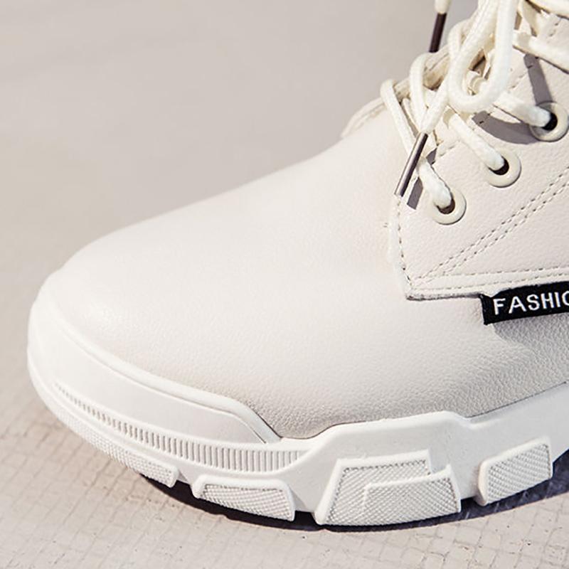 Autumn Female Martin Boots Shoes Korean Style All-match British Style Short Boots