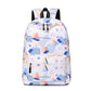 Girls School Bag Student Korean Version of The Large-capacity Waterproof Backpack Small Fresh Printed Backpack Female Bag