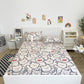 Cartoon Cotton Mattress Cover One-piece All-inclusive Non-slip Mattress Protection Dust Cover