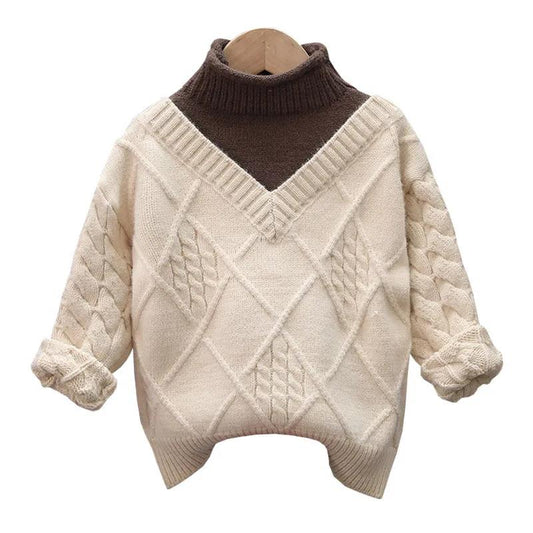 Autumn Baby Girls Boys Sweaters Coat Kids Knitting Pullovers Tops Baby Boys Girls Cartoon Long Sleeve Sweaters