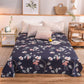 Flower Pattern Bed Sheet One-piece Four Seasons Universal Cotton Household Sheets Queen Size Bedding
