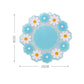 Silicone Dining Table Placemat Coaster Kitchen Accessories Cup Mat Bar Mug Flowers Drink Pads