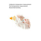 Electronic thermometer home infant child underarm oral thermometer accurate measuring instrument