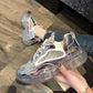 Summer Women Sneakers Fashion Comfortable Casual Dad Shoes Sequins Girl Graffiti Breathable Platform Shoes Woman Sandals