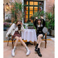 Solid Color Mushroom Pattern Outer Sweater Women Spring and Autumn Loose Long-sleeved Cardigan Fashion Knitted Top