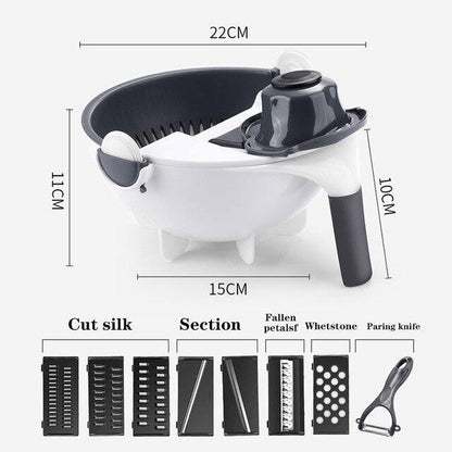 Multifunctional Household Slicer Vegetable Slicer Potato Carrot Onion Grater with Filter Kitchen Accessories Vegetable Grater Grater